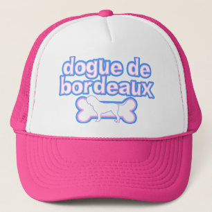 Casquette Rose et Blue Dogue de Bordeaux