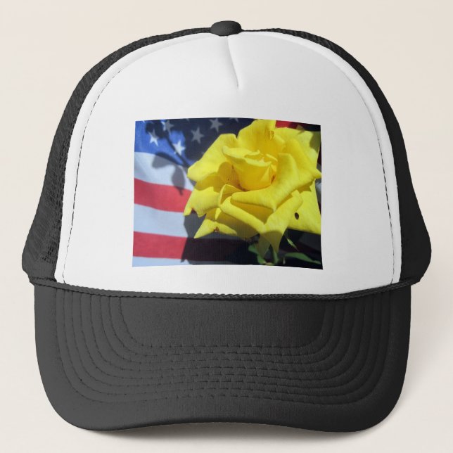 Casquette Rose patriotique (Devant)