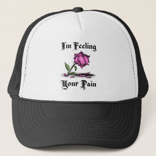 Casquette Rose rose en désespoir