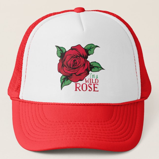 Casquette Rose sauvage (Devant)