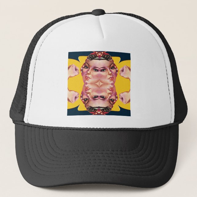 Casquette rosie la riveteuse (Devant)