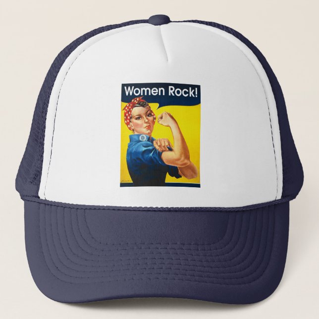 Casquette Rosie le Riveter ~ (Devant)