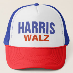 Casquette Rouge blanc et bleu Harris Walz