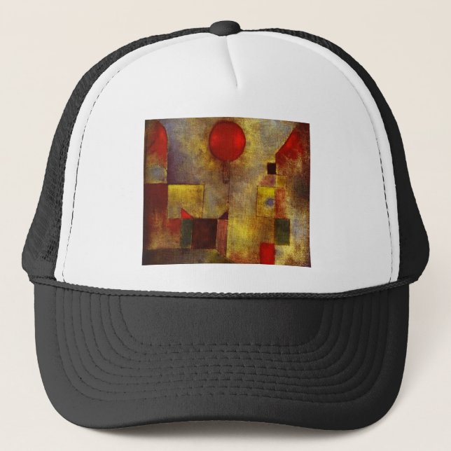 Casquette rouge de ballon de Paul Klee (Devant)