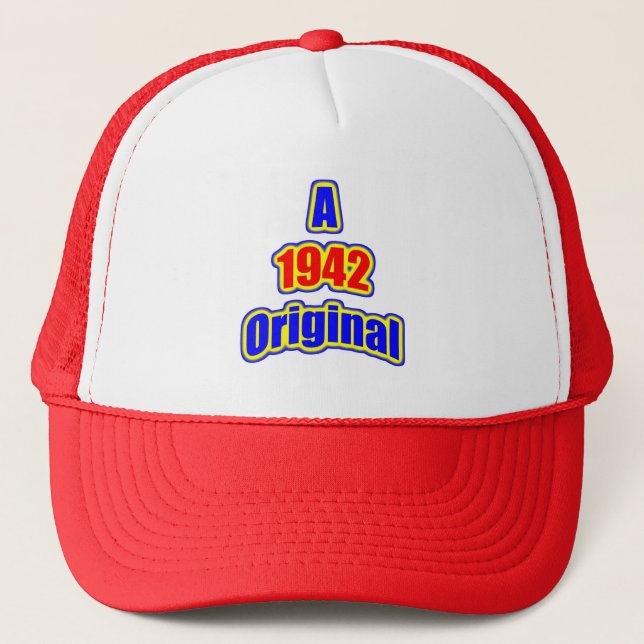 Casquette Rouge de Bl de 1942 originaux (Devant)