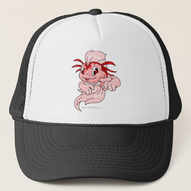 Casquette Rouge de Koi (Devant)