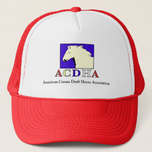 Casquette rouge et blanc d'ACDHA moderne