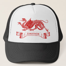 Casquette rouge personnalisé de camionneur du