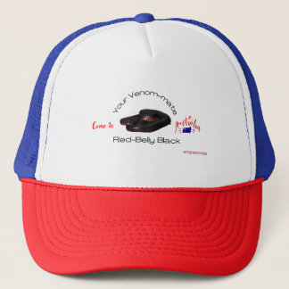 Casquette Rouge ventre noir