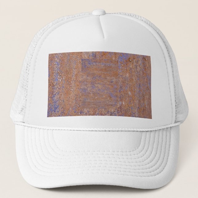 Casquette Rouille bleue (Devant)