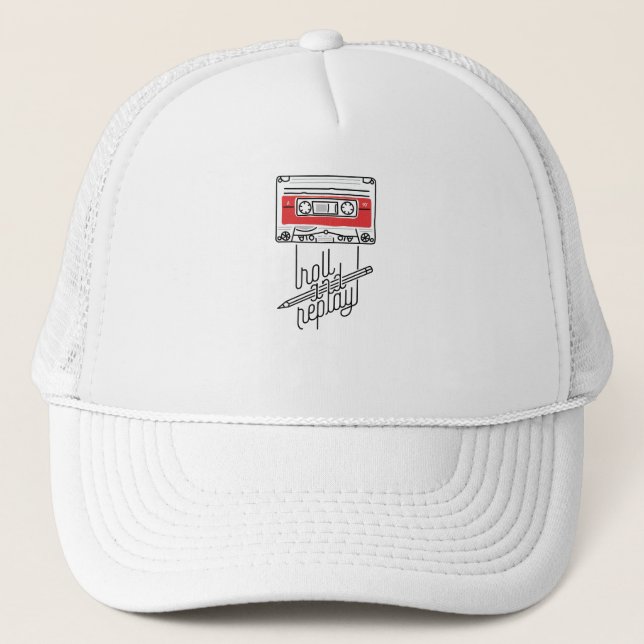 Casquette Rouler et Jouer (Devant)