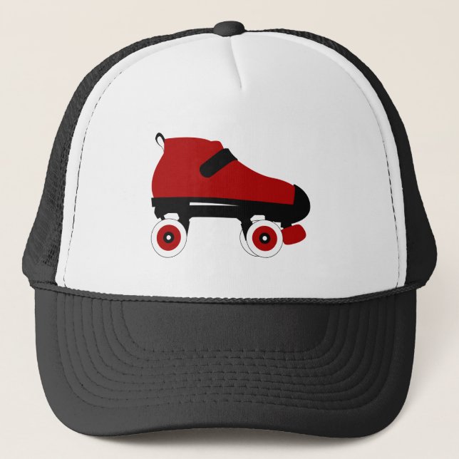 Casquette roulette rousse (Devant)