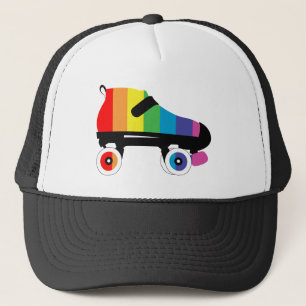 Casquette roulettes arc-en-ciel