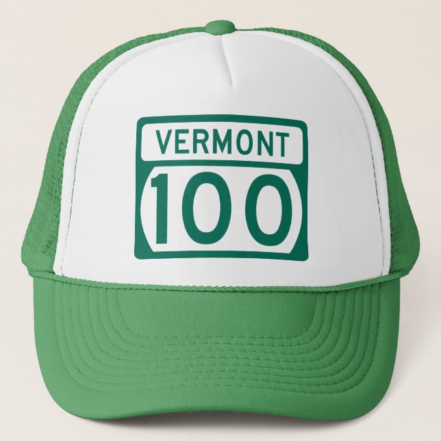 Casquette Route 100 du Vermont (Devant)