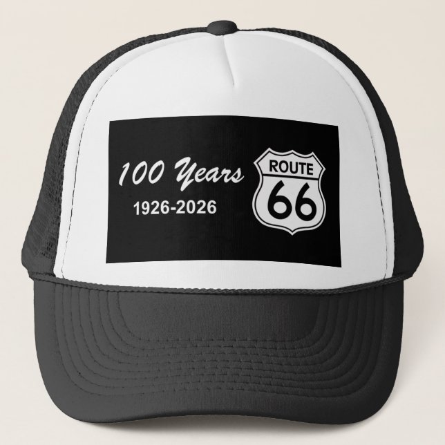 Casquette Route 66 historique centenaire (Devant)