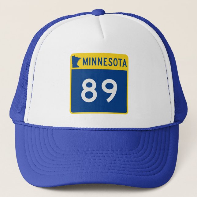Casquette Route 89 de tronc du Minnesota (Devant)