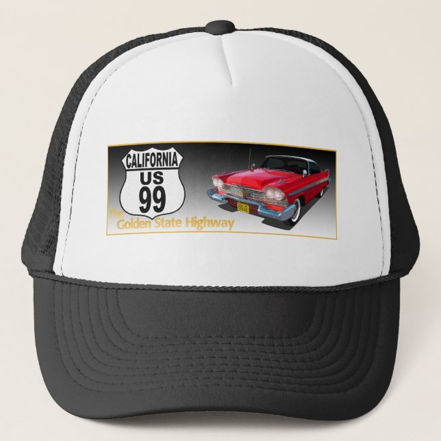 Casquette Route 99 - L'État d'Or (Devant)