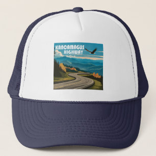 Casquette Route Kancamagus New Hampshire Eagle