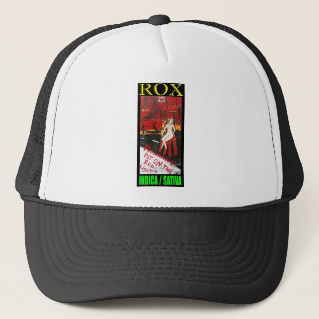 CASQUETTE ROX INDICA SATIVA (Devant)