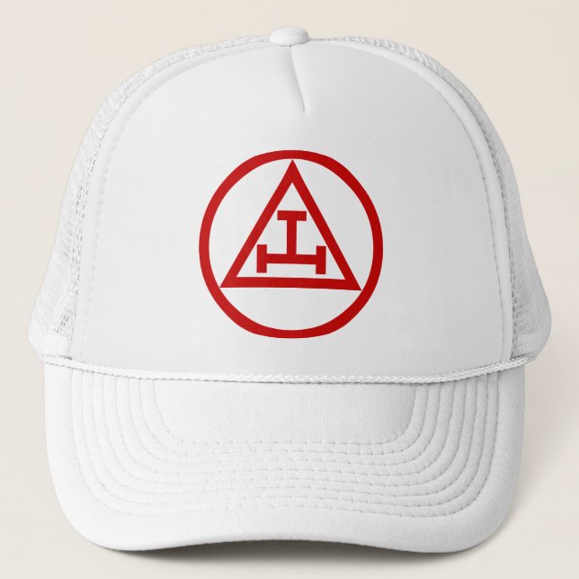CASQUETTE ROYAL ARCH MASONS CIRCULAR (Devant)