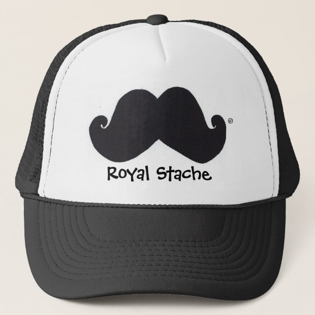 Casquette royal de camionneur de Stache (Devant)