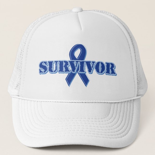 Casquette Ruban bleu - survivant (Devant)
