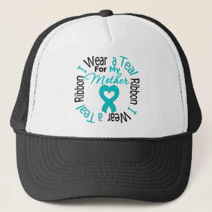 Casquette Ruban de Cancer ovarien pour ma mère