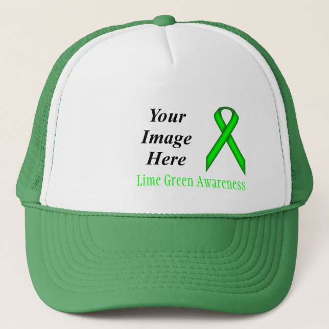 Casquette Ruban de la Lime Green Standard par Kenneth Yoncic (Devant)