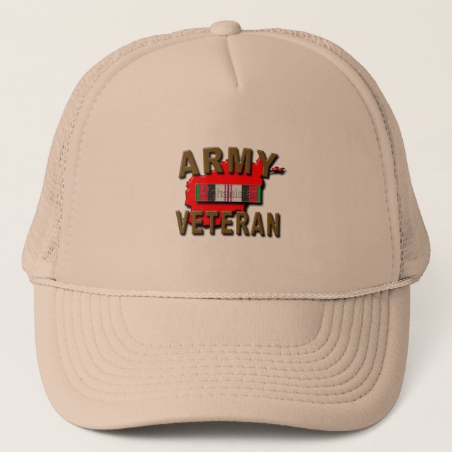 Casquette Ruban de service de l'Afghanistan (Devant)