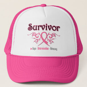Casquette Ruban de tribal de survivant de cancer du sein