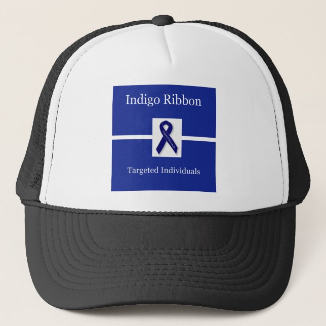 Casquette Ruban d'indigo dans la célébration (Devant)