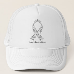 Casquette Ruban gris de conscience d'espoir