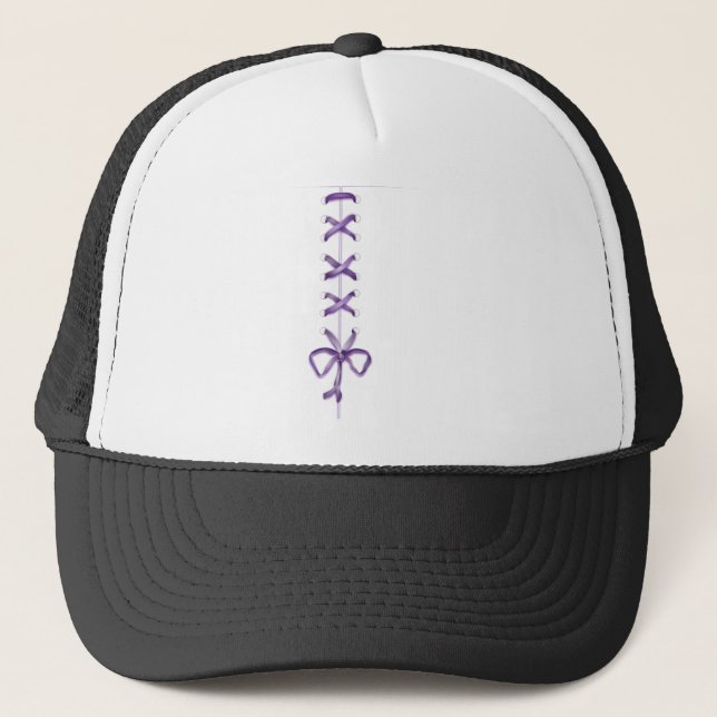 Casquette Ruban pourpre (Devant)