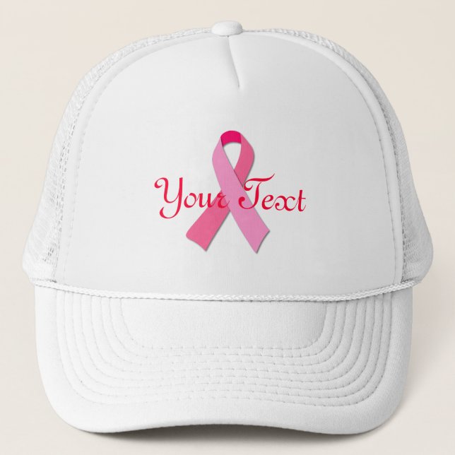 Casquette Ruban rose (Devant)