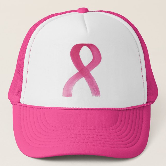 Casquette Ruban rose (Devant)