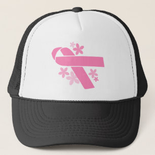 Casquette Ruban rose - conscience de cancer du sein