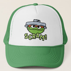 Casquette Rue Sésame Oscar the Grouch Scram!