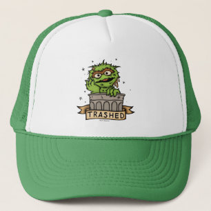 Casquette Rue Sésame Oscar the Grouch Trashed