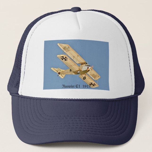 Casquette Rumpler C1 1915 (Devant)