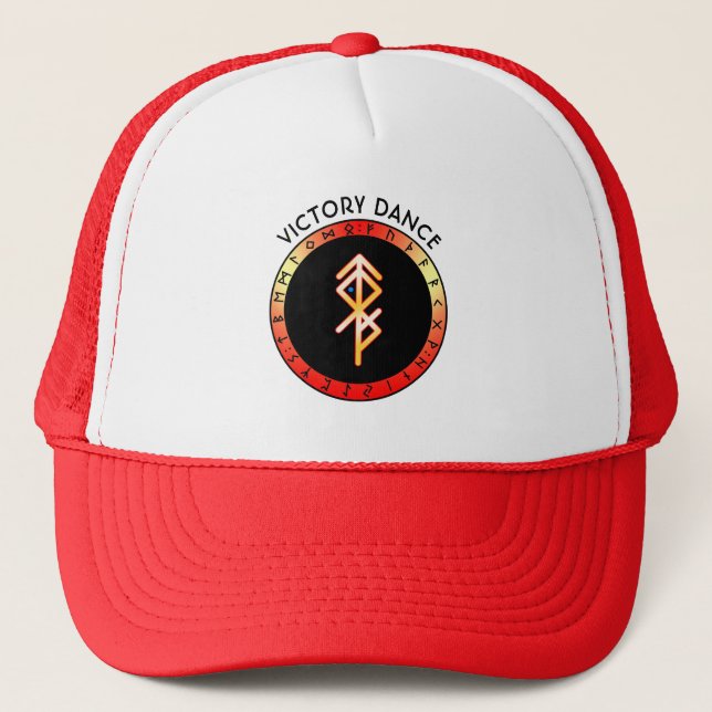 Casquette Rune de liaison de danse de la victoire (Devant)
