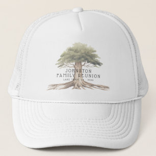 Casquette Russe Famille Réunion Pique-nique Arbre Vintage