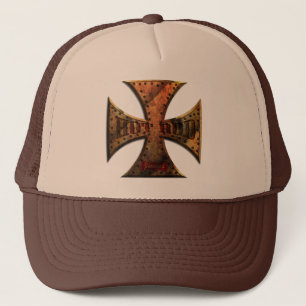 CASQUETTE RUST-MALT-CROSS-FLAT-001