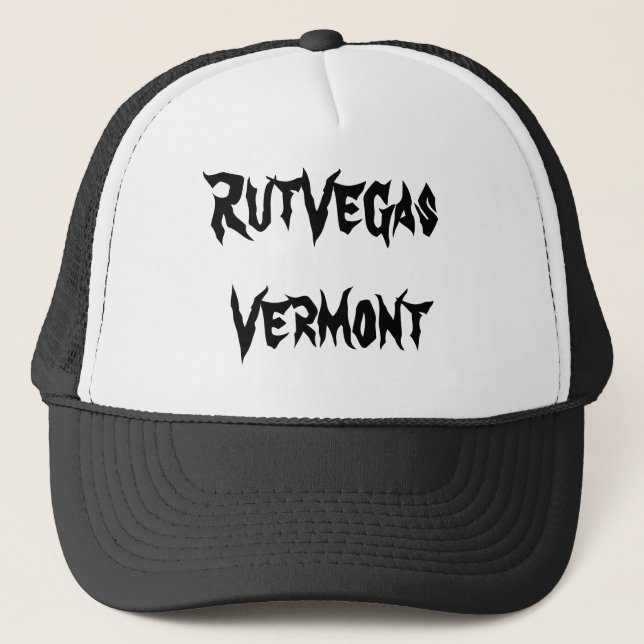 Casquette RutVegas Vermont (Devant)