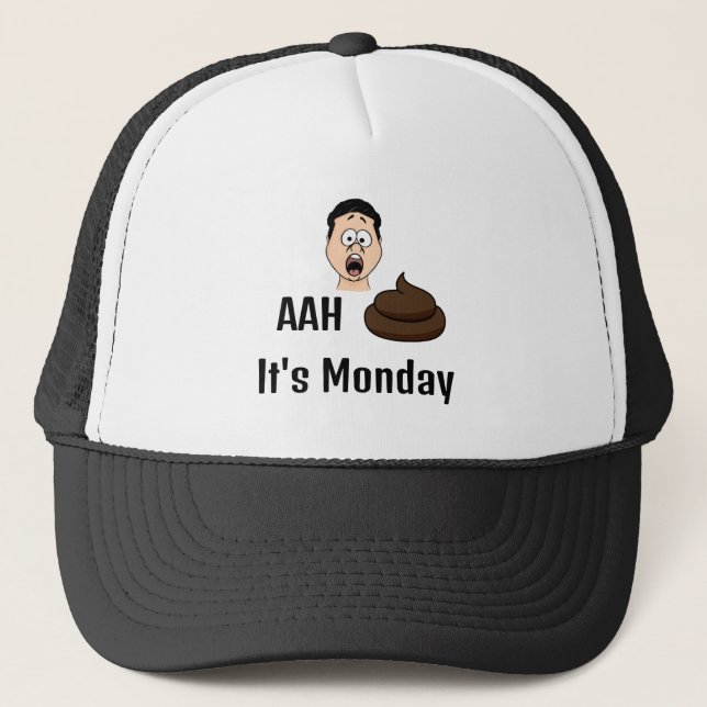 Casquette S&%# C'est lundi Chapeau de camion (Devant)