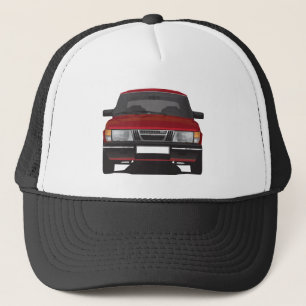 Casquette Saab 900 turbo (rouge)