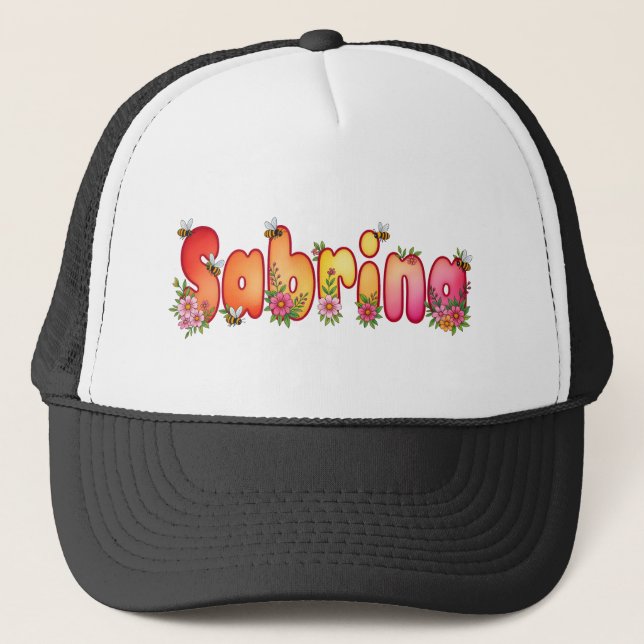 Casquette Sabrina - personalised hats for her (Devant)