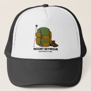 Casquette Sac à dos dans le parc provincial Mount Seymour