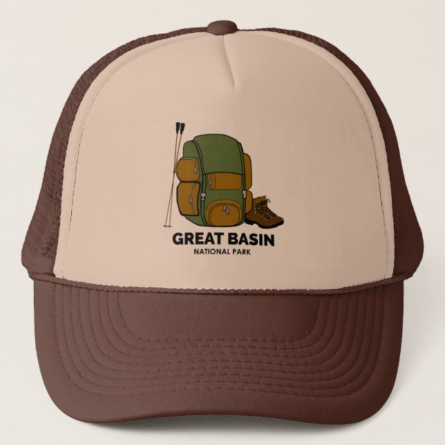 Casquette Sac à dos du parc national Great Basin (Devant)