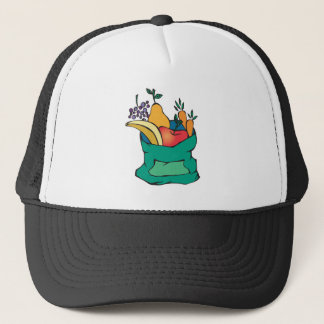 Casquette sac de fruits frais