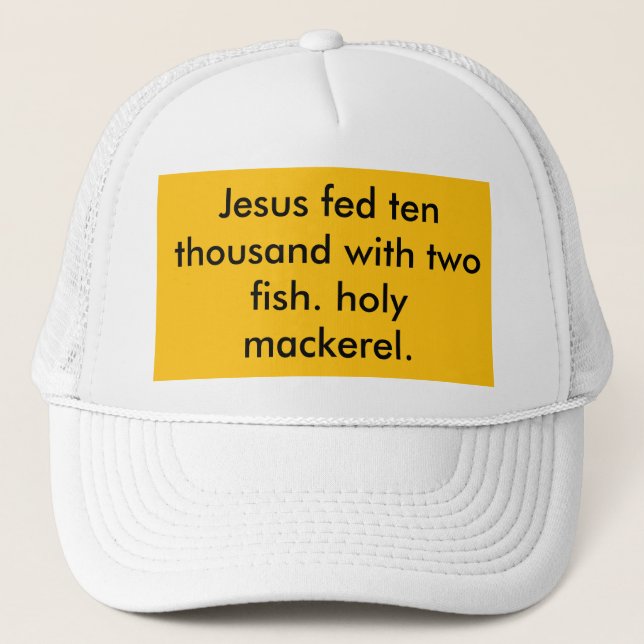 Casquette sacre bleu  (Devant)